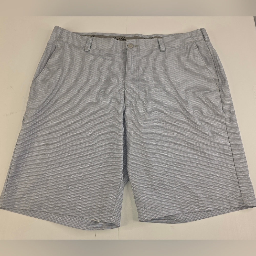 Ben Hogan Men's Light Blue Gray Golf Shorts Size 38 H-2065
